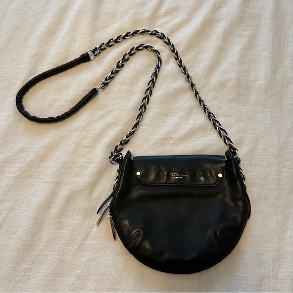 rag & bone Handbags - Rag & Bone mini black leather crossbody bag